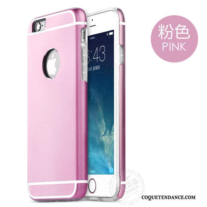 iPhone 6/6s Coque Border Étui Protection Bleu Incassable