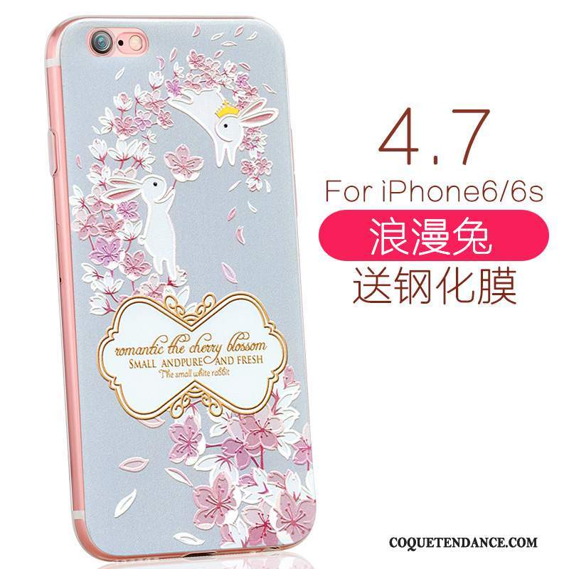 iPhone 6/6s Coque Charmant Rose De Téléphone Élégant Fluide Doux