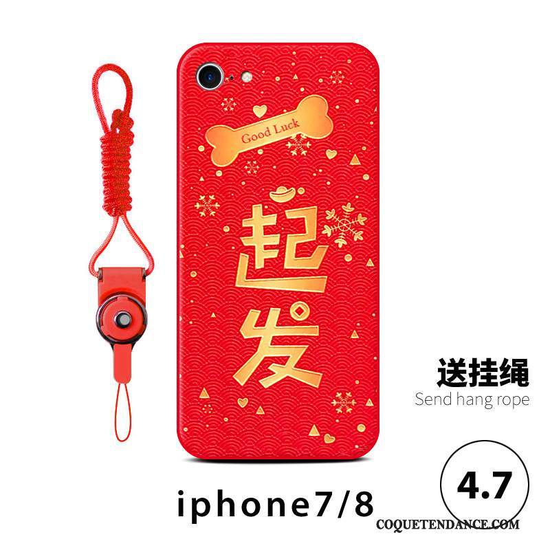 iPhone 6/6s Coque Chiens De Téléphone Nouveau Rouge Amoureux