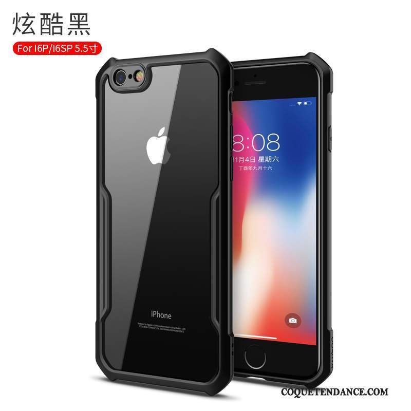 iPhone 6/6s Coque Créatif Noir Transparent Incassable Très Mince