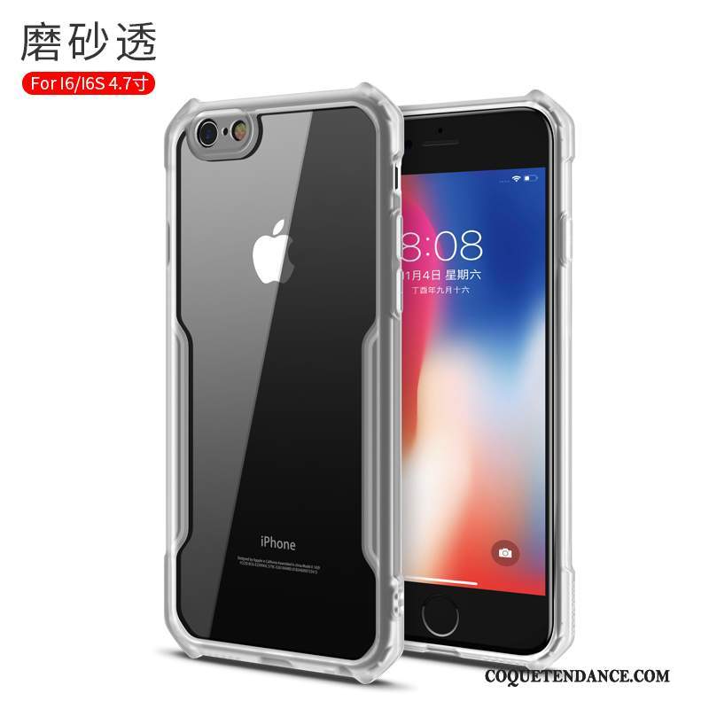 iPhone 6/6s Coque Créatif Noir Transparent Incassable Très Mince