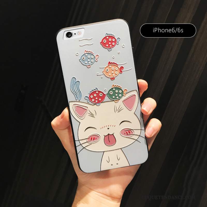 iPhone 6/6s Coque Créatif Super Mignon Personnalité Tout Compris Gaufrage