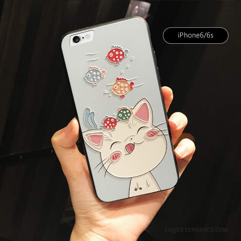 iPhone 6/6s Coque Créatif Super Mignon Personnalité Tout Compris Gaufrage