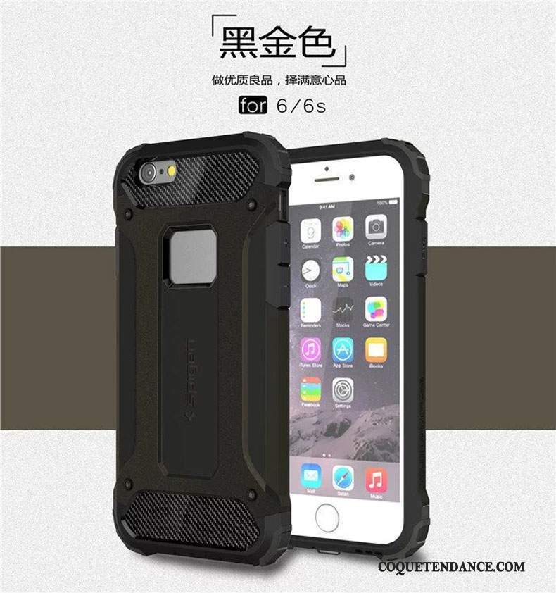 iPhone 6/6s Coque De Téléphone Incassable Silicone Trois Défenses Protection