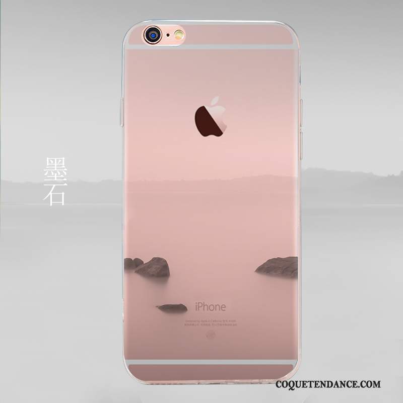iPhone 6/6s Coque Difficile Peinture De Téléphone Transparent Protection
