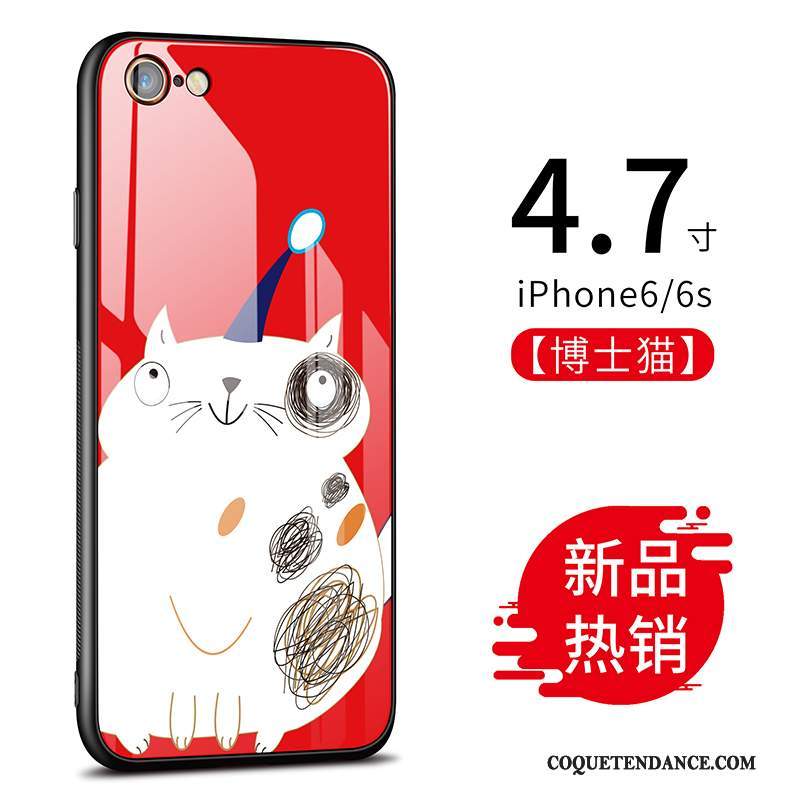 iPhone 6/6s Coque Difficile Rouge Incassable De Téléphone Dessin Animé