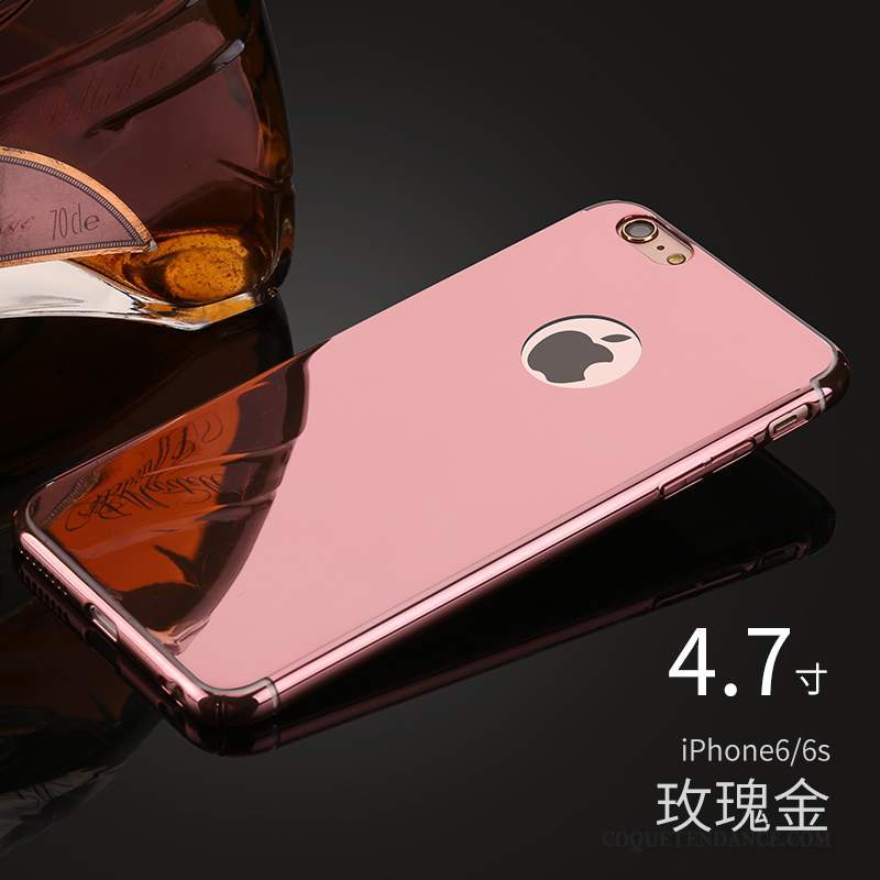 iPhone 6/6s Coque Difficile Tendance De Téléphone Miroir Délavé En Daim