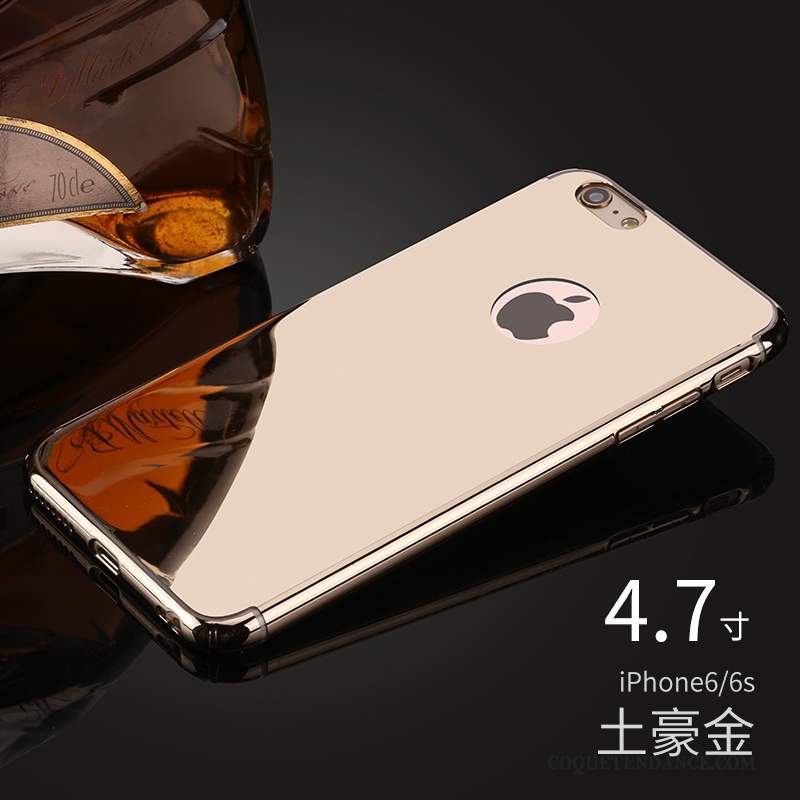 iPhone 6/6s Coque Difficile Tendance De Téléphone Miroir Délavé En Daim