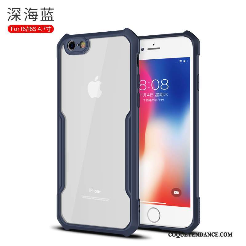 iPhone 6/6s Coque Incassable De Téléphone Étui Silicone Transparent