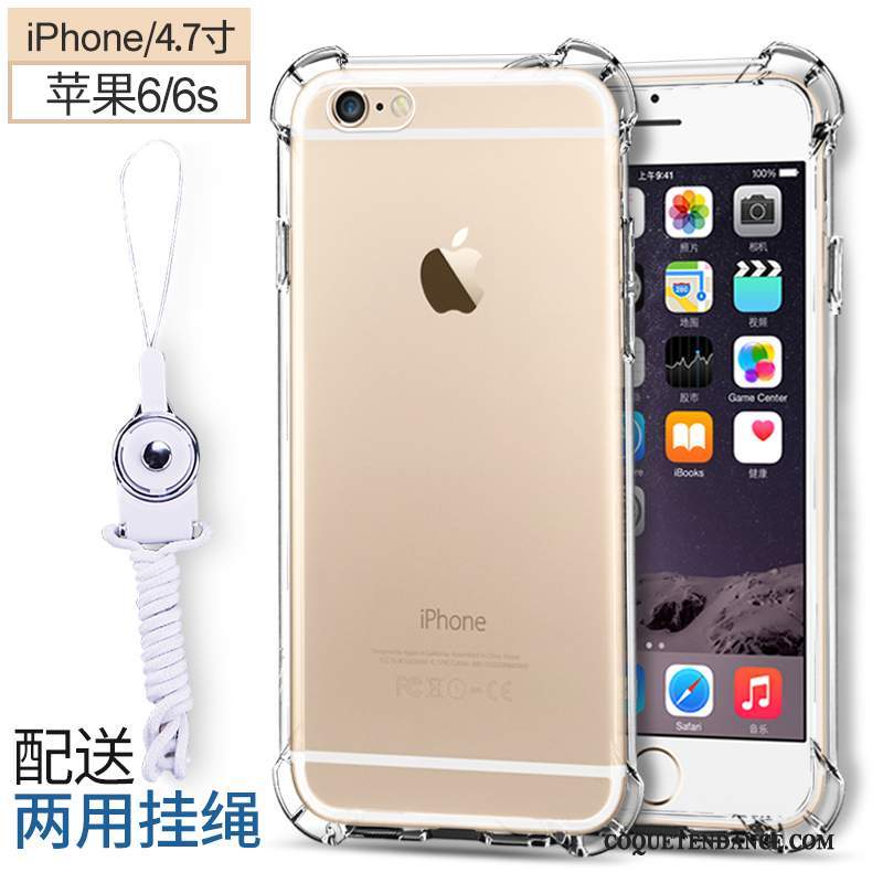 iPhone 6/6s Coque Nouveau Transparent De Téléphone Silicone Tendance