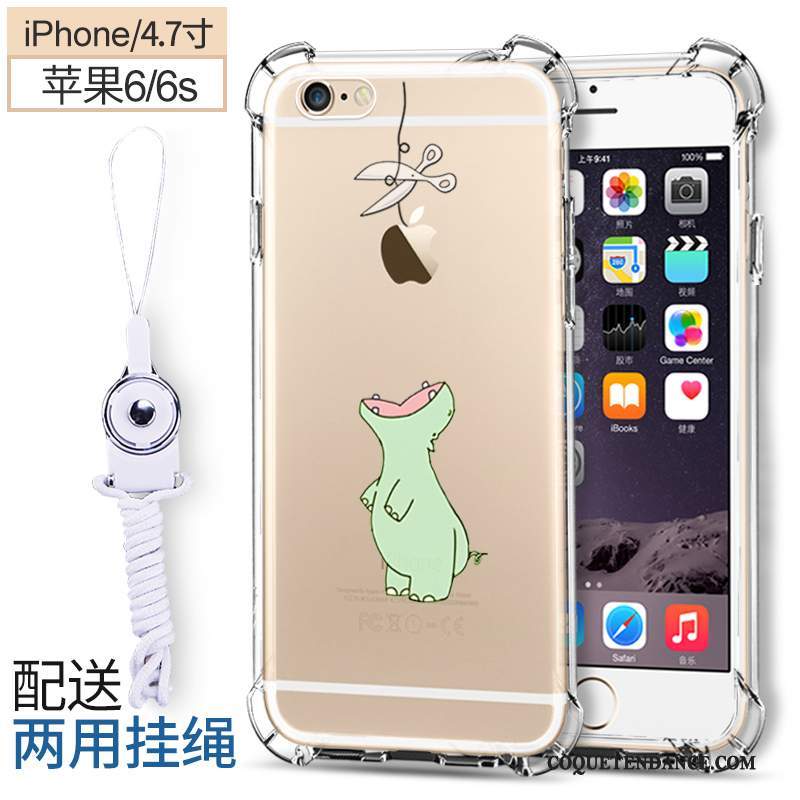 iPhone 6/6s Coque Nouveau Transparent De Téléphone Silicone Tendance