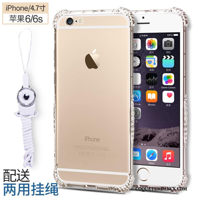 iPhone 6/6s Coque Nouveau Transparent De Téléphone Silicone Tendance