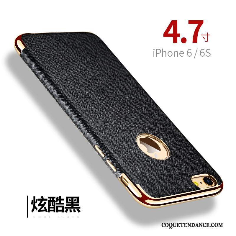 iPhone 6/6s Coque Rouge Cuir Qualité Fluide Doux Incassable