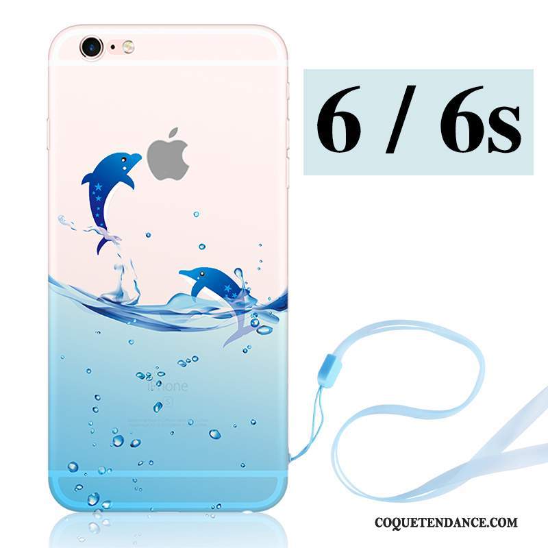 iPhone 6/6s Coque Silicone Nouveau Créatif De Téléphone Ornements Suspendus