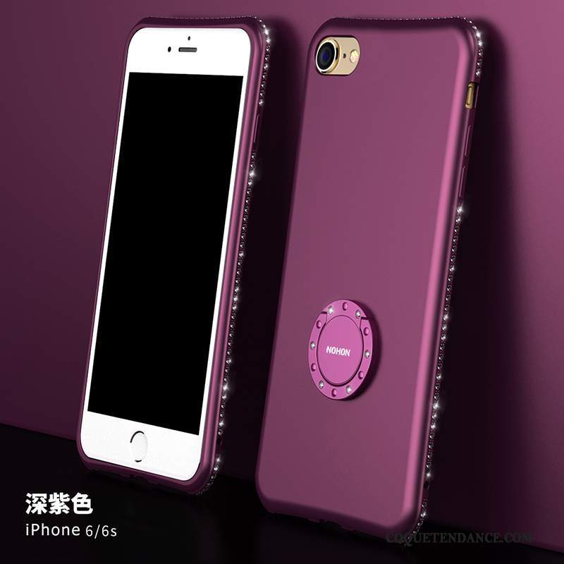 iPhone 6/6s Coque Silicone Tendance Incassable Rouge Fluide Doux
