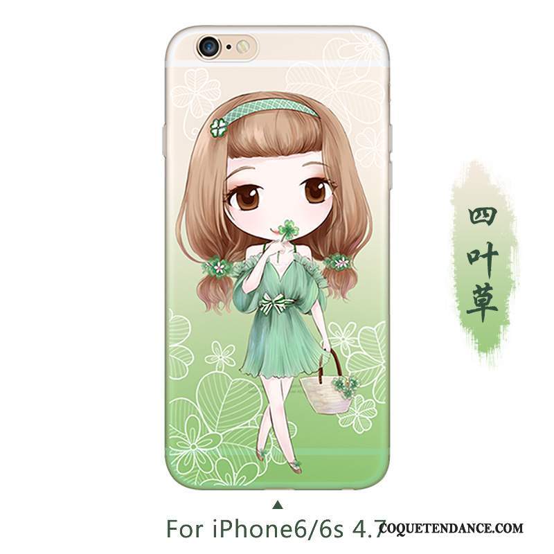 iPhone 6/6s Coque Tendance Protection Créatif Fluide Doux