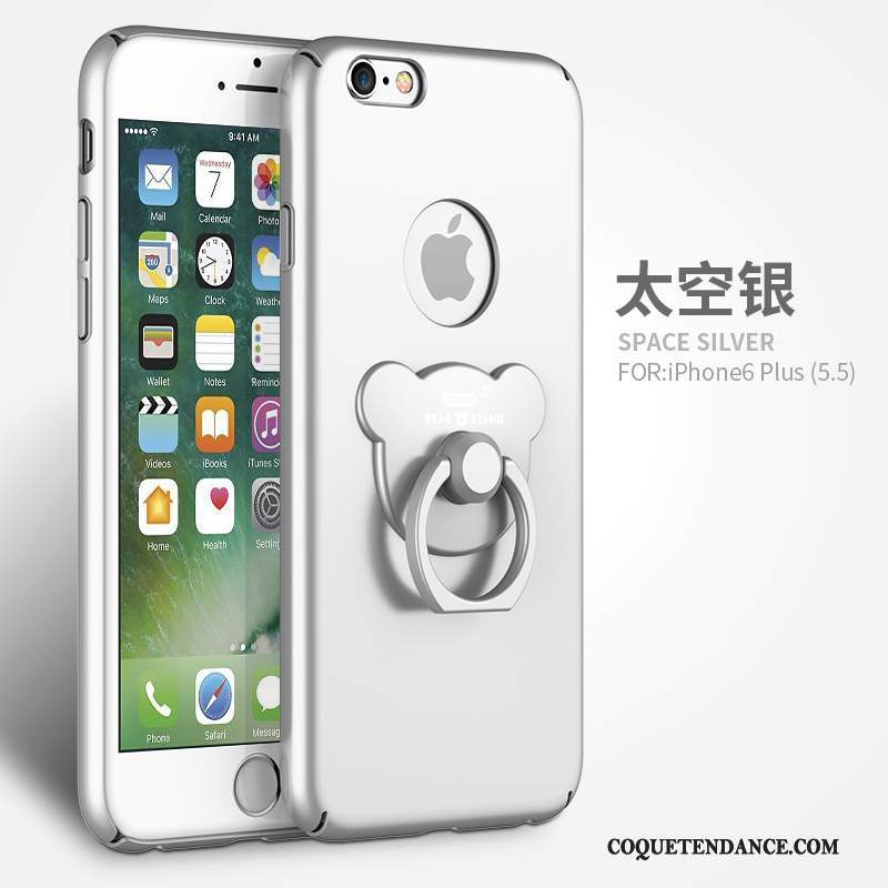 iPhone 6/6s Plus Coque De Téléphone Délavé En Daim Étui Silicone Protection