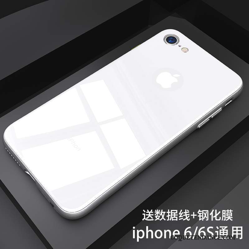 iPhone 6/6s Plus Coque De Téléphone Tout Compris Noir Fluide Doux Étui