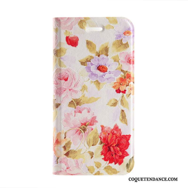 iPhone 6/6s Plus Coque Dessin Animé Étui En Cuir Gaufrage Tendance Protection