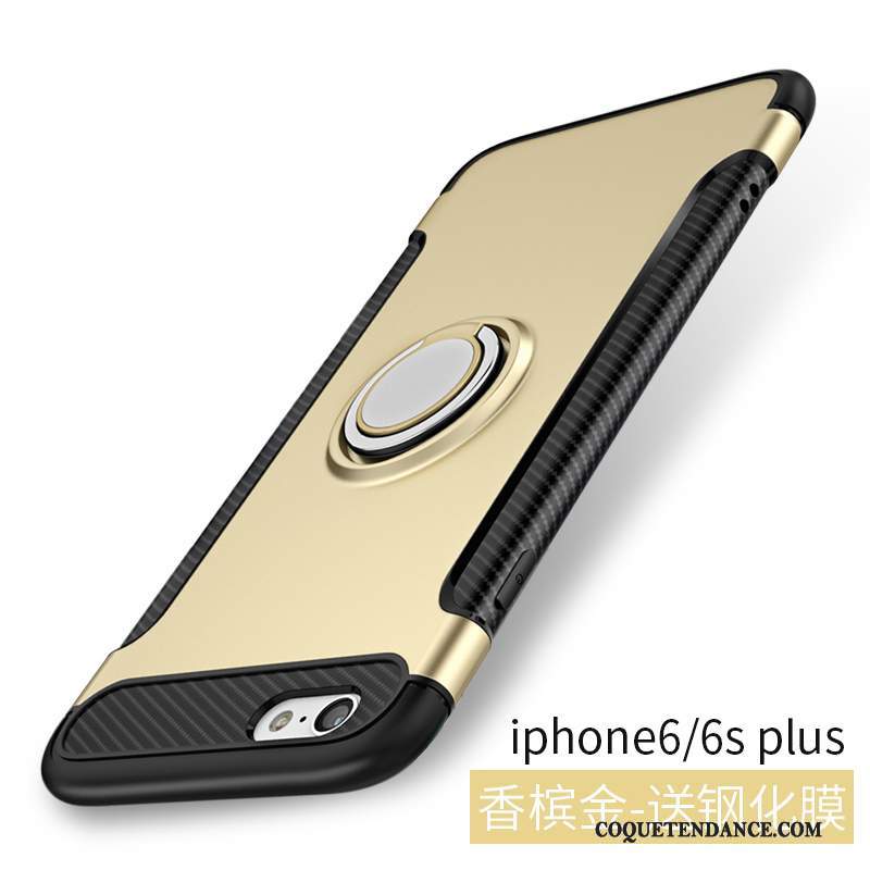 iPhone 6/6s Plus Coque Incassable Tout Compris Personnalité Tendance Bleu