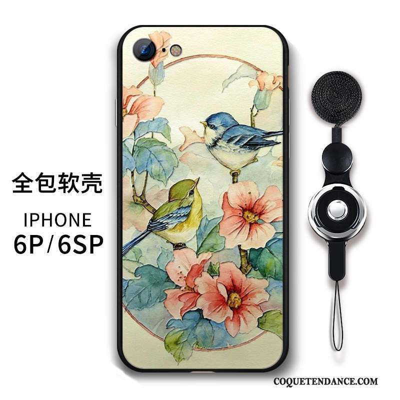 iPhone 6/6s Plus Coque Jupe Double Style Chinois De Téléphone Protection Vintage