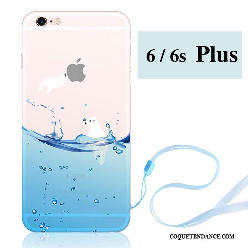 iPhone 6/6s Plus Coque Nouveau Créatif Ornements Suspendus Fluide Doux De Téléphone