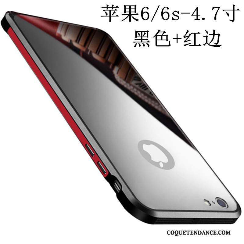 iPhone 6/6s Plus Coque Rouge Border De Téléphone Incassable Très Mince