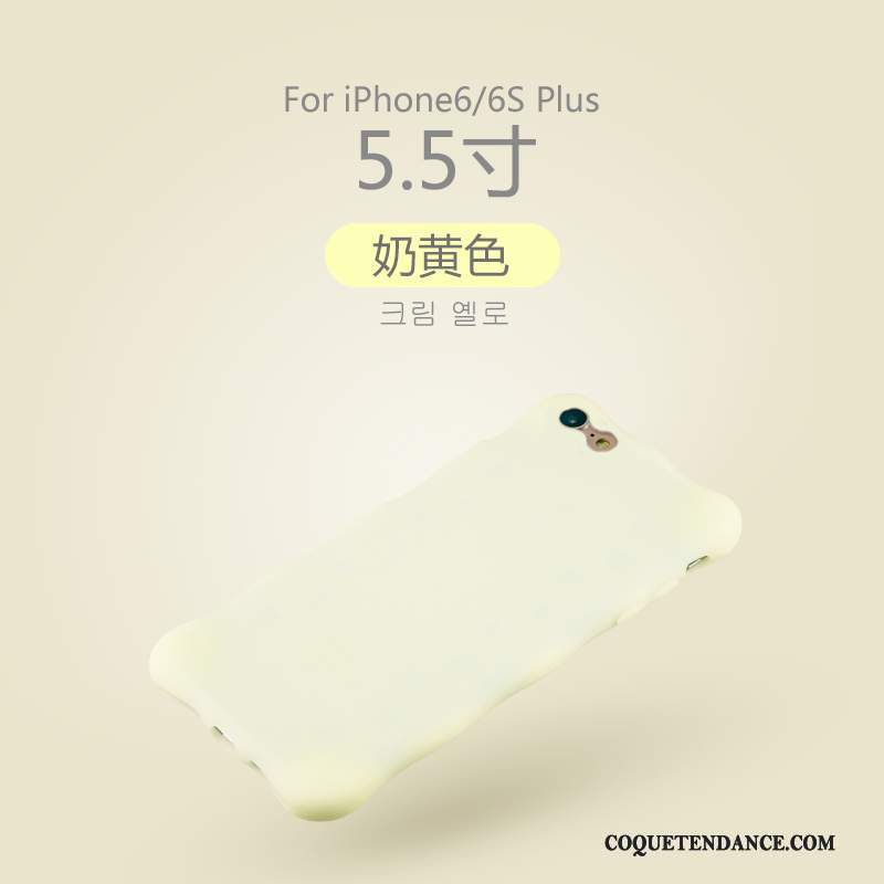 iPhone 6/6s Plus Coque Silicone Vert Tout Compris Marque De Tendance Incassable