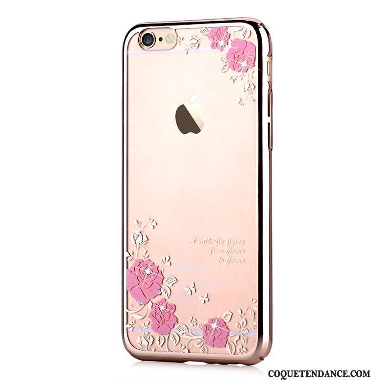 iPhone 6/6s Plus Coque Strass Rose De Téléphone Nouveau