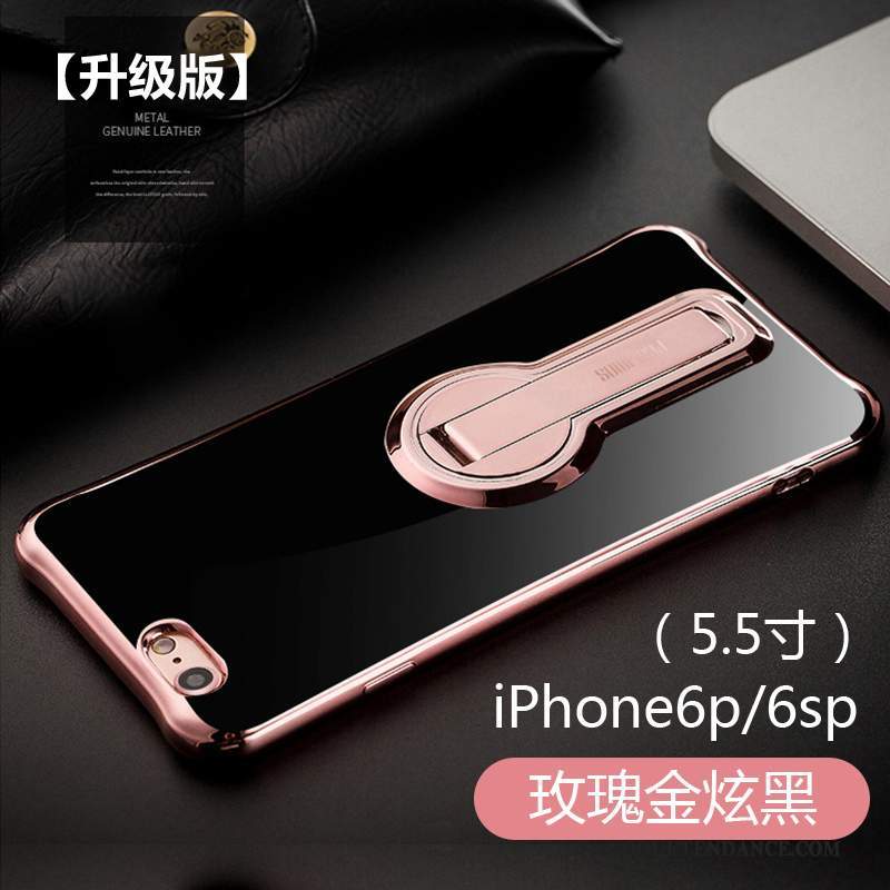 iPhone 6/6s Plus Coque Support Incassable De Téléphone Rose Étui