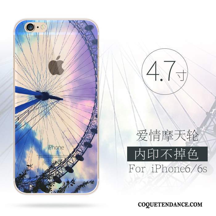 iPhone 6/6s Plus Coque Tendance Style Chinois Nouveau Vert De Téléphone