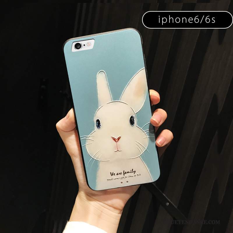 iPhone 6/6s Plus Coque Tout Compris Rouge Incassable Dessin Animé Nouveau