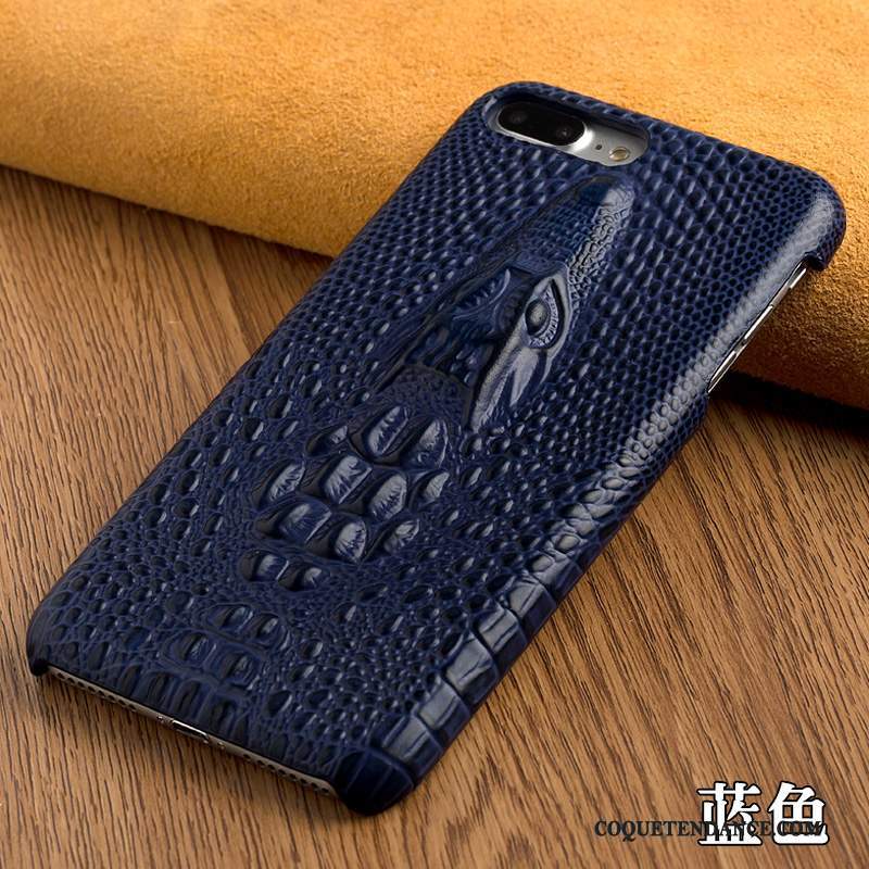 iPhone 6/6s Plus Coque Étui En Cuir Rouge Protection Couvercle Arrière Incassable