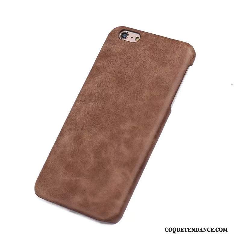 iPhone 7 Coque Business Incassable Cuir Véritable Multicolore De Téléphone