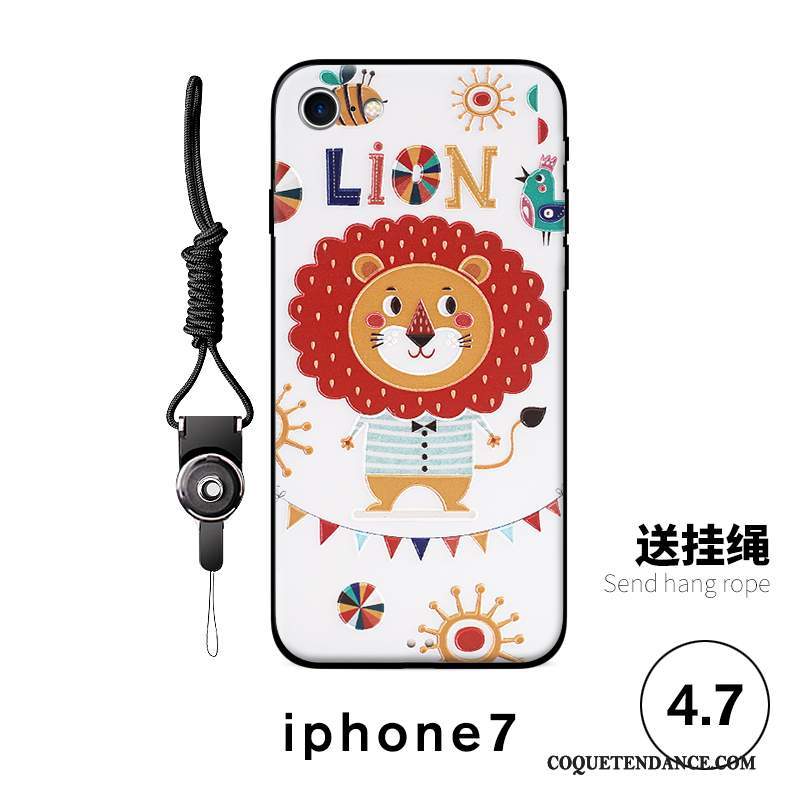 iPhone 7 Coque Charmant Incassable Multicolore Ornements Suspendus Tout Compris