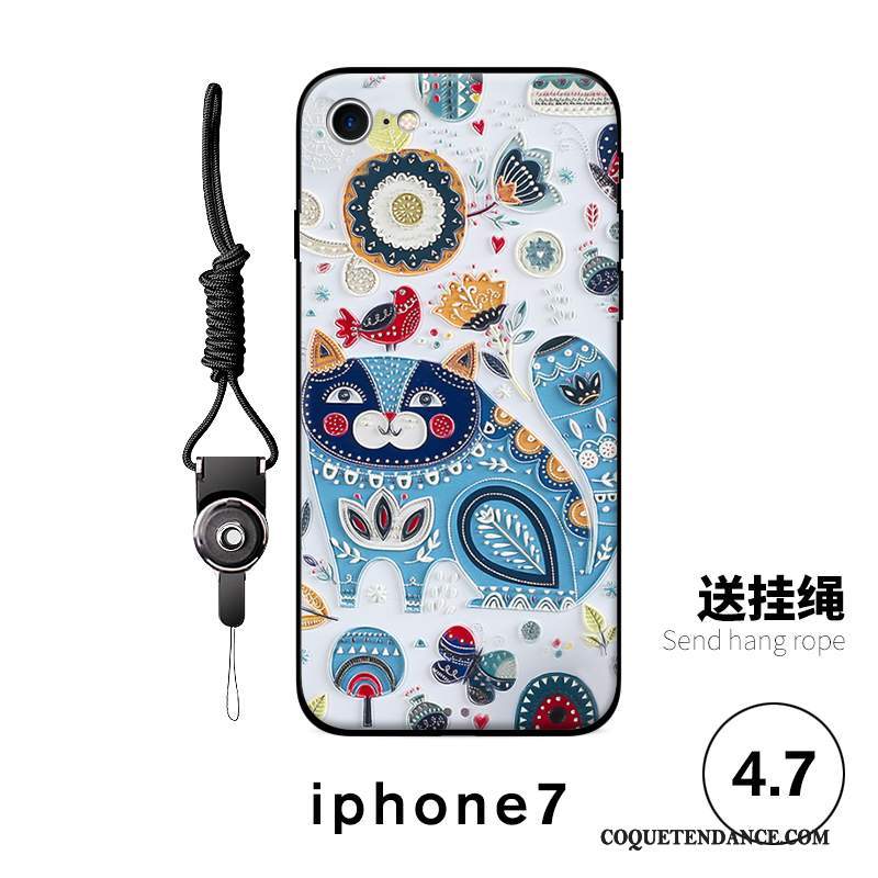 iPhone 7 Coque Charmant Incassable Multicolore Ornements Suspendus Tout Compris
