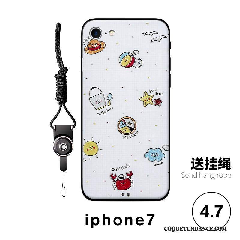 iPhone 7 Coque Charmant Incassable Multicolore Ornements Suspendus Tout Compris