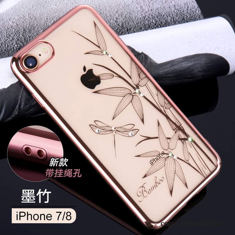 iPhone 7 Coque De Téléphone Marque De Tendance Luxe Tout Compris Transparent
