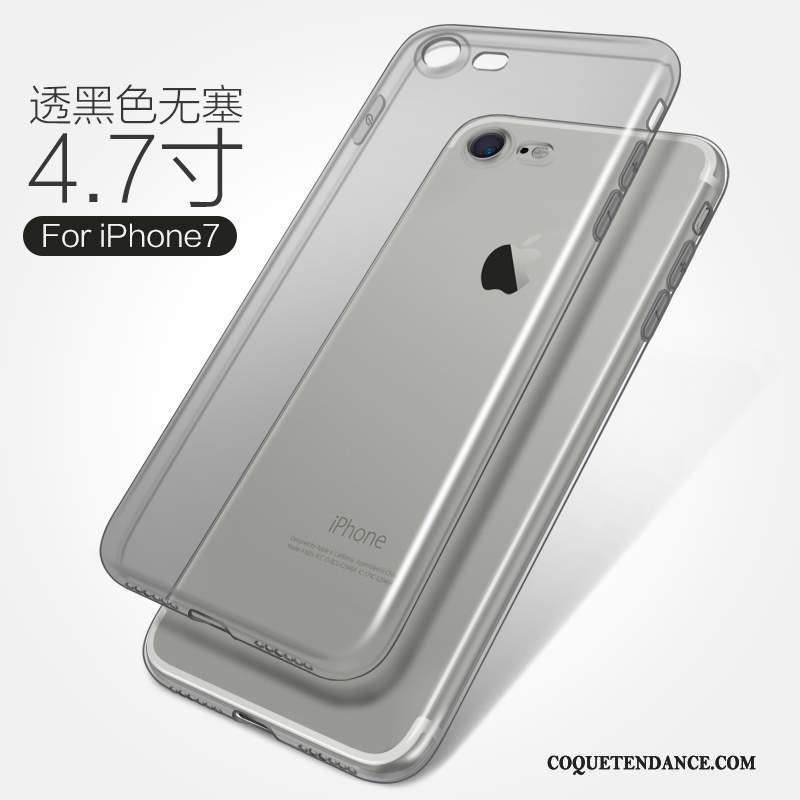 iPhone 7 Coque De Téléphone Protection Silicone Blanc Étui