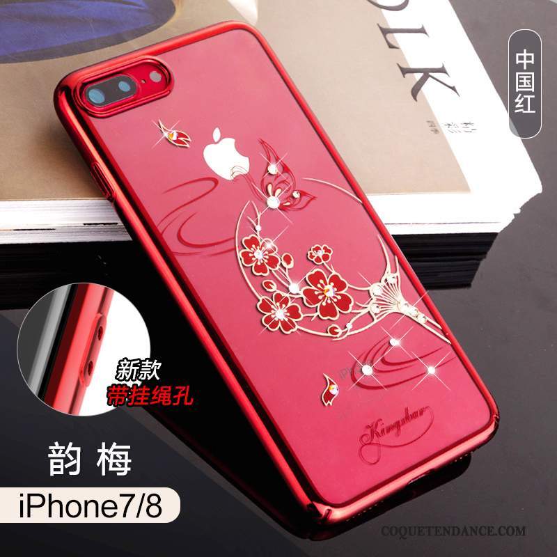 iPhone 7 Coque Tout Compris Incassable De Téléphone Étui Rouge