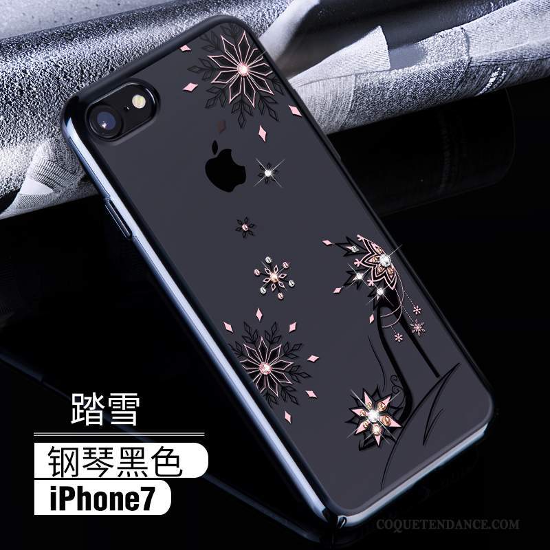 iPhone 7 Coque Transparent Difficile Or Nouveau Luxe