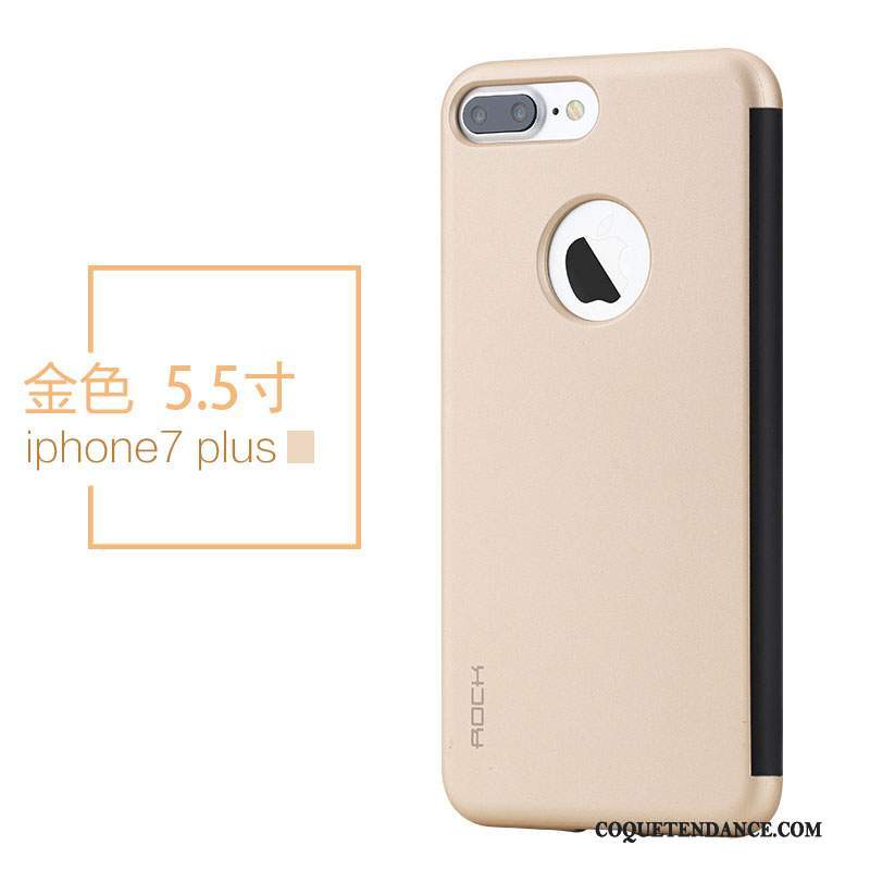 iPhone 7 Plus Coque De Téléphone Noir Business Protection Transparent