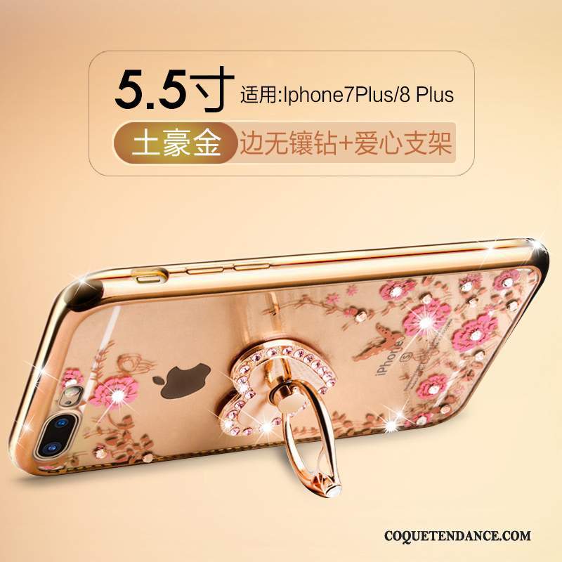 iPhone 7 Plus Coque En Silicone Personnalité De Téléphone Protection Étui