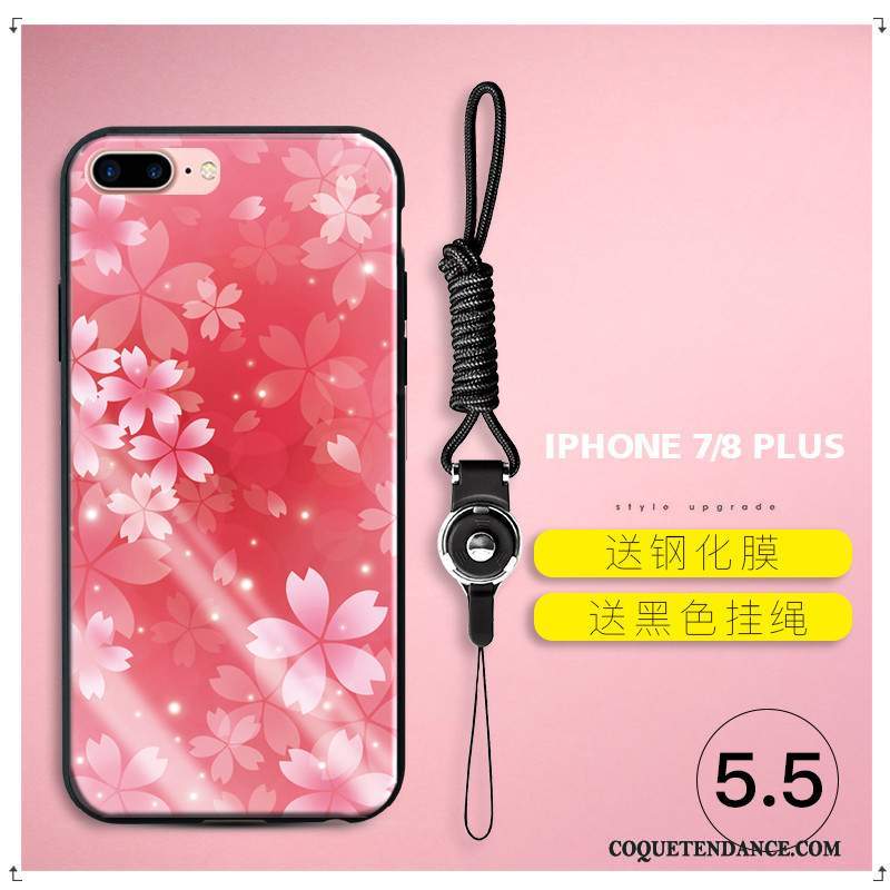 iPhone 7 Plus Coque Fleur Fluide Doux De Téléphone Nouveau Incassable