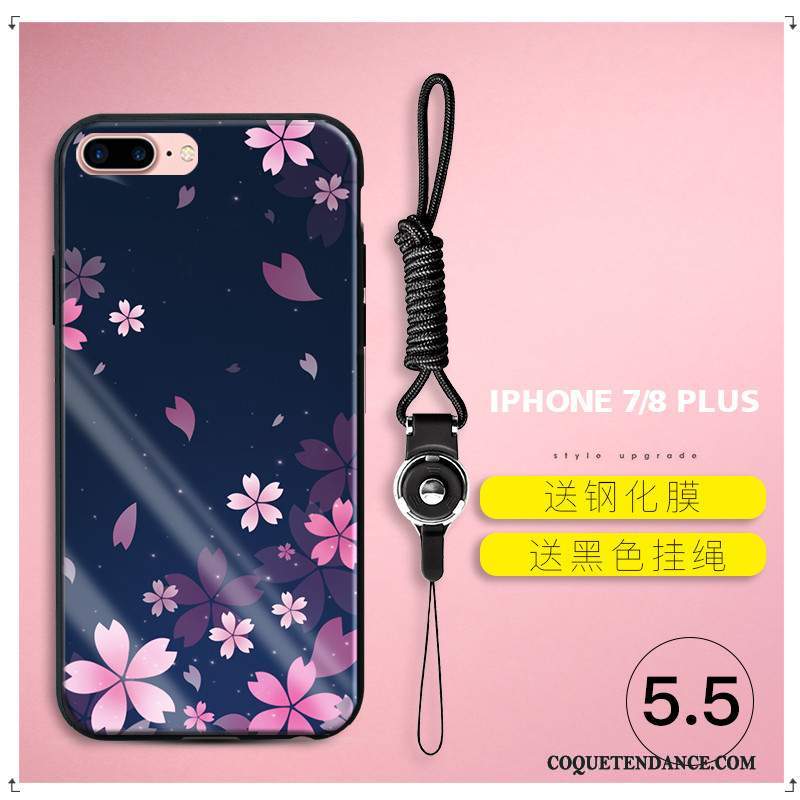 iPhone 7 Plus Coque Fleur Fluide Doux De Téléphone Nouveau Incassable