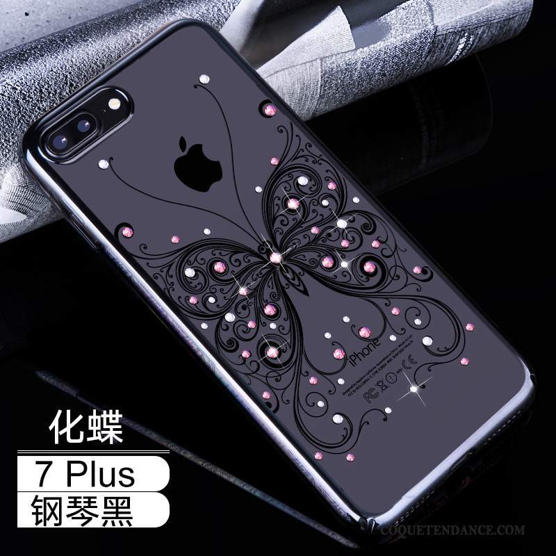iPhone 7 Plus Coque Luxe De Téléphone Rose Transparent Nouveau