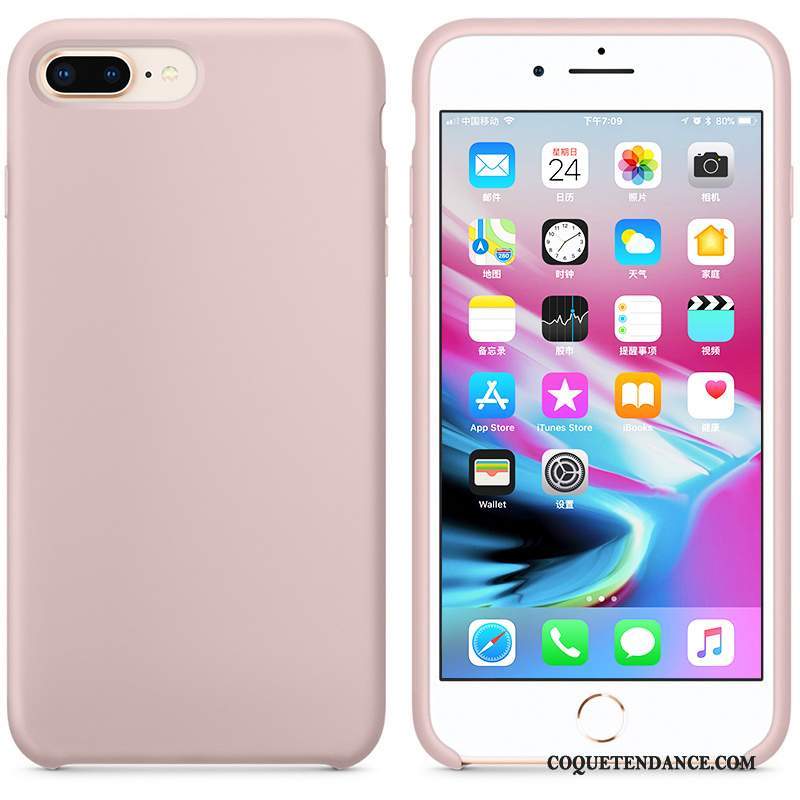 iPhone 7 Plus Coque Étui Rose Incassable Bleu De Téléphone