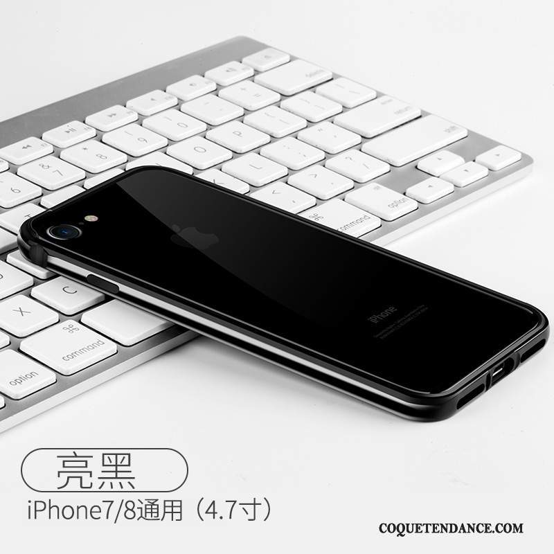 iPhone 8 Coque Fluide Doux Ornements Suspendus Border De Téléphone Incassable