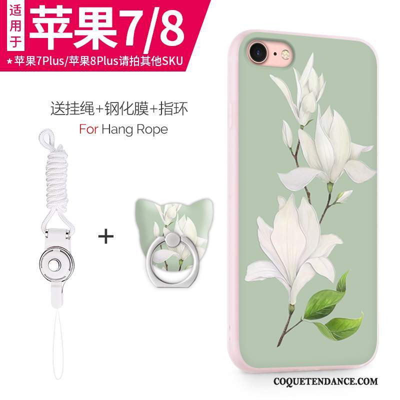 iPhone 8 Coque Mince Silicone Protection De Téléphone Violet