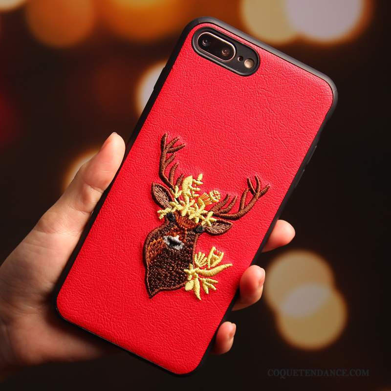 iPhone 8 Coque Protection Étui Rouge Tout Compris Incassable